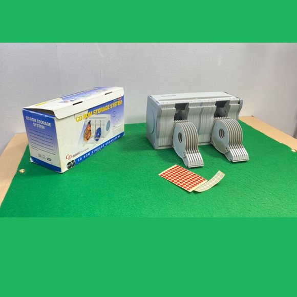 Cd rom storage system organizers, cd room pull serial, holds 60 cd roms - Picture 1 of 11